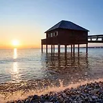 公寓 Bodensee-ferienwohnung Am Ruggbach - Lochau Bei 布雷根茨